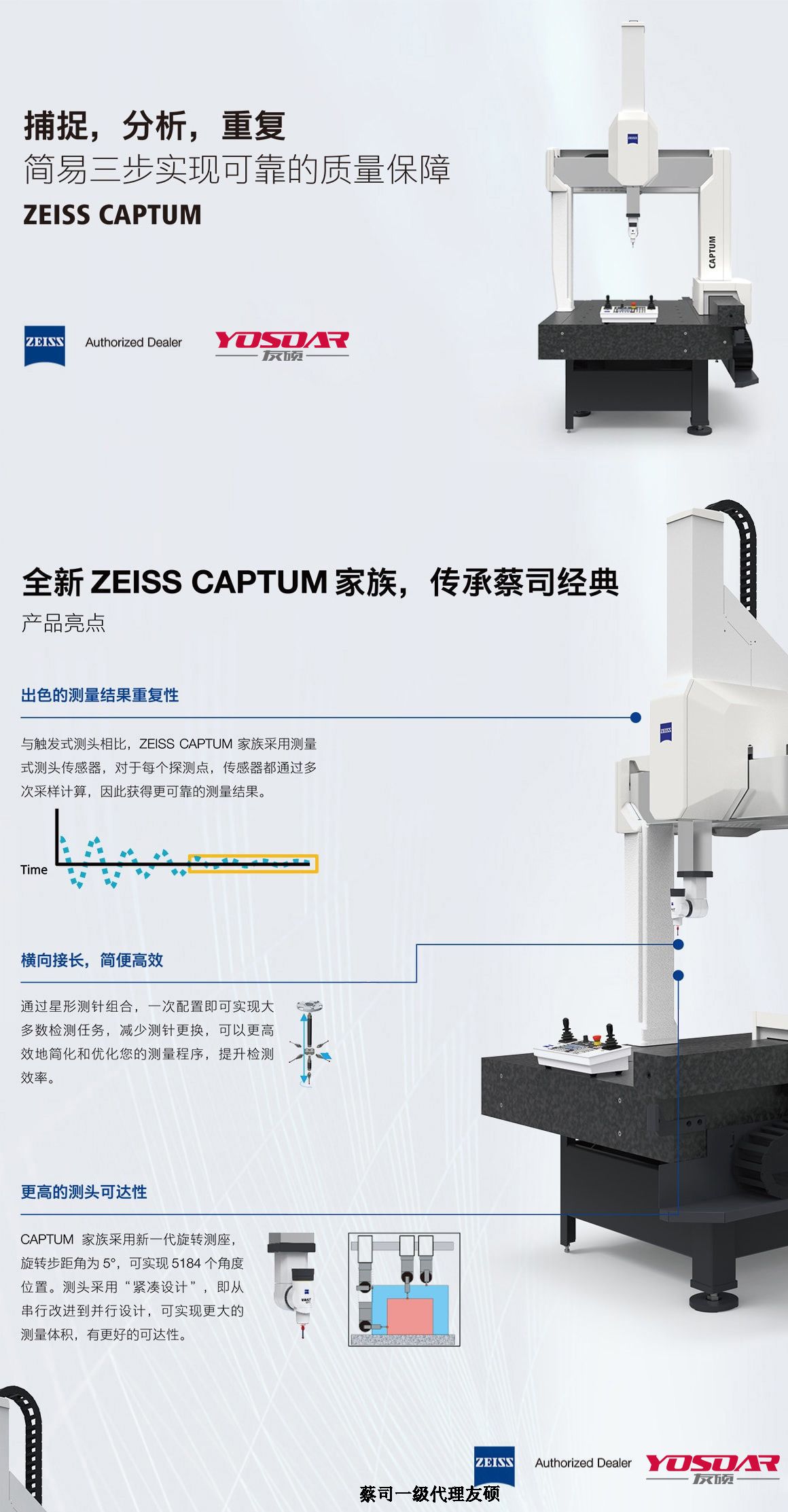 内江蔡司三坐标CAPTUM